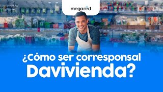 Activa la corresponsalía Davivienda con Megared 🏛️ [upl. by Hillyer]