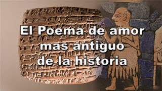 EL POEMA DE AMOR MÁS ANTIGUO DEL MUNDO  Recitado por FENETÉ [upl. by Toms]