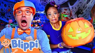 Blippi’s TrickorTreat Halloween Adventure 🎃🕷️  Spooky Fun and Educational Videos for Kids [upl. by Willett]