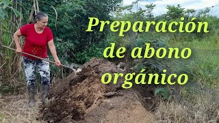 como preparar abono orgánico [upl. by Gitel]