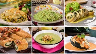 6 recetas imperdibles de deliciosos guisos con chile poblano [upl. by Ainnek126]