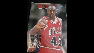 Michael Jordan Beckett Basketball Card Monthly From 1995 [upl. by Brocklin]