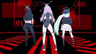 MMDブルアカ アリウススクワッドの3人で、MeMeMe [upl. by Thorsten]