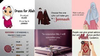 Motivational Islamic quotes ❣️🦋🌈💞🐤🌼 [upl. by Enaj]