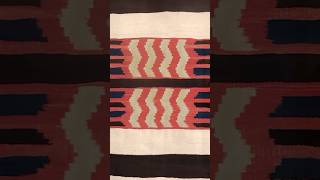 Navajo 2nd Phase Chief’s Blanket at MFA Boston navajo weaver museum [upl. by Zacek700]