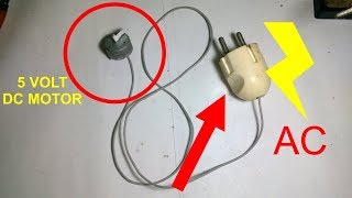 How to run DC motor on AC source [upl. by Eisor995]