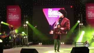 Shreya Ghoshal and Kailash Kher live  Sony Project Resound Web Concert [upl. by Coppola]