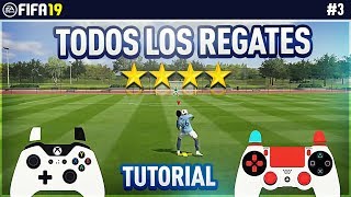 FIFA 19 REGATES EFECTIVOS 3  ⭐️4 FILIGRANAS TUTORIAL REGATES AVANZADOS [upl. by Duax]