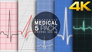 Medical Background Collection Stock Motion Graphics [upl. by Jandy]