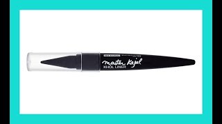 Cómo APLICAR UN KAJAL ✔️ Review Master kajal de MAYBELLINE ✴️ Diferencias entre un Kajal y un Khol [upl. by Dymphia]