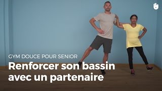 Exercice pour muscler ses hanches avec un partenaire  Gym douce [upl. by Cioffred6]