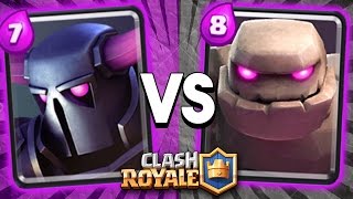 RAP BATTLE EPICA PEKKA vs GOLEM CLASH ROYALE [upl. by Akiemaj623]