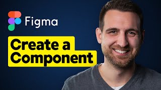 How to Create a Component in Figma [upl. by Vedi]