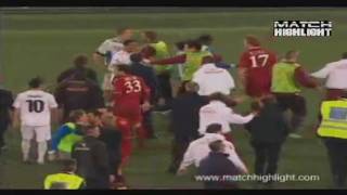 Lazio  AS Roma 12 Fight Attack After the match [upl. by Mcmaster]