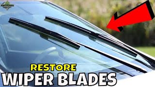 How to Make Windshield Wipers Blades like NEW in Seconds [upl. by Gonzales21]