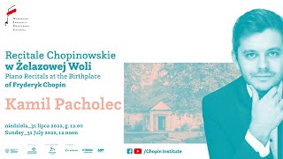 Sunday Chopin Recitals in Żelazowa Wola  Kamil Pacholec [upl. by Nahbois]