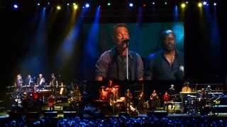 Bruce Springsteen  20140126  Cape Town  Free Nelson Mandela  Tour Debut [upl. by Aitetel]