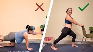 28 MIN Outdoor Standing Yoga  No kneeling or Sitting Poses [upl. by Rora]