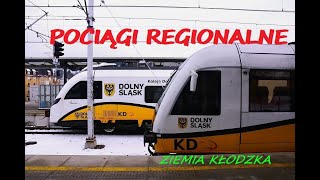 Pociągi regionalne na ziemi kłodzkiej [upl. by Nylesor]