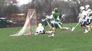 Deerfield Academy vs Trinity Pawling lacrosse highlight video April 20 2011 [upl. by Etat]