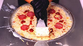 How to make Pizza to Ice Cream Rolls ASMR [upl. by Muns]