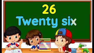 Number names Number Names 21 30 Number spelling Learn Numbers Numbers 21 to 30 numbername [upl. by Myrvyn831]