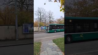 Buslinie 34 in Otto Wenk Platz Riehen bus linienbus bvb basel schweiz busspotting shorts yt [upl. by Michael]