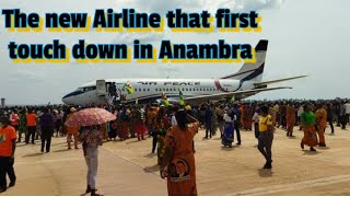 Anambra International Cargo Airport It is on record that AIRPEACE is the first airline to touch down [upl. by Ggerg]