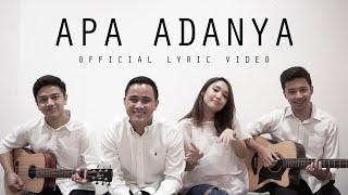 HIVI  Apa Adanya Official Lyric Video [upl. by Kerek]