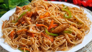 Chicken Noodles Recipe ❤️  Special Tips To Make Chicken Chow Mein Recipe❤️ [upl. by Ardnasal]