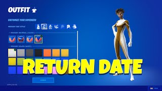 SUPERHERO SKINS RETURN RELEASE DATE IN FORTNITE 2023 [upl. by Eignat]