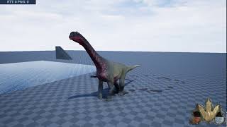 The Isle Camarasaurus attack [upl. by Ahterahs]