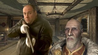 Assassinating the Emperor for the Dark Brotherhood in Skyrim [upl. by Doug]