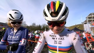 Cyclocross Hoogerheide Women Elite 50fps 28 Jan 2024 [upl. by Ttevy]