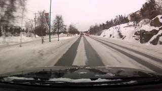 YellowKnife NWT Canada  Old Airport Road to Downtown [upl. by Cotsen]