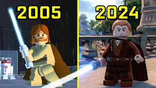 Evolution of LEGO Star Wars Games 20052024 [upl. by Onin]