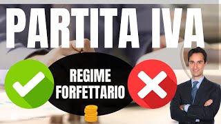 🔥 REGIME FORFETTARIO QUANDO CONVIENE CASI PRATICI ✅ [upl. by Yvette]