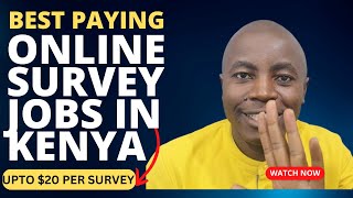 Online survey jobs in Kenya [upl. by Ymaj]