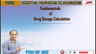 Drug Dose Calculation Fundamental of Nursing AIIMS NORCET 2024 [upl. by Nguyen]