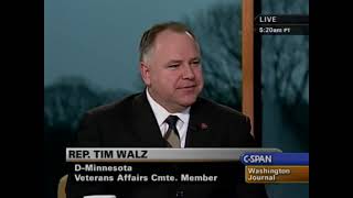 TIM WALZ quotI was an artilleryman I deployed in support of Operation Enduring Freedomquot 2007 [upl. by Leahcar761]