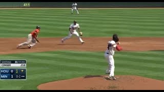 MLB Best 2nd Base Pickoffs [upl. by Iramohs395]