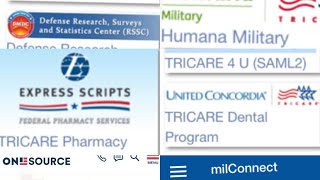 Mil Dependents Benefits Create Accounts Portal Human Military Milconnect and Military On Source [upl. by Aicelav]