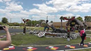 Florida Besuch bei den Seminolen Indianern Miccosukee indians on the edge of the Everglades [upl. by Kezer]