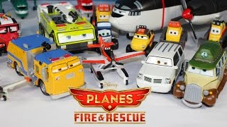 NEW DISNEY PLANES FIRE AND RESCUE CAD SPINNER PULASKI OL JAMMER RYKER PINECONE AVION [upl. by Zabrina]