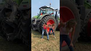 Fendt tractor race Performed by two professionals on a closed course fendt [upl. by Abbottson]