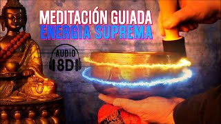 Meditación Guiada con Cuencos Tibetanos 8D • Funciona 100 • Carga tus 7 Chakras • solo 9 min [upl. by Pussej]