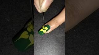 cute flower nailart 🌺💅🌺shorts youtubeshorts nailart [upl. by Newel902]