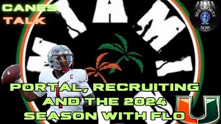 Canes Talk Talking Recruiting and the 2024 Canes Schedule with Popular Canes Podcaster Flo [upl. by Elleirad885]