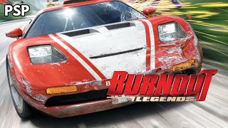 Burnout Legends Gameplay PSP [upl. by Arney]