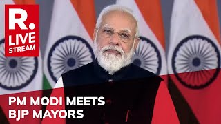 LIVE PM Modi Addresses All India Mayors Conference To Share Best Practices In Civic Administration [upl. by Trimble]